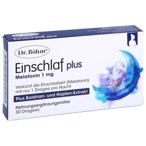 DR.BÖHM Einschlaf plus Dragees Produktbild