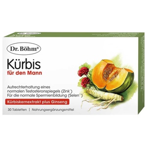 DR.BÖHM Kürbis für den Mann Tabletten Produktbild