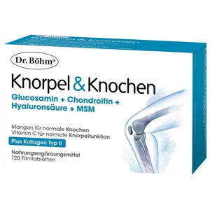 DR.BÖHM Knorpel & Knochen Tabletten Produktbild