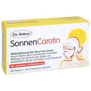 DR.BÖHM SonnenCarotin Dragees Produktbild