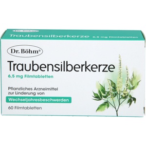 DR.BÖHM Traubensilberkerze 6,5 mg Filmtabletten Produktbild