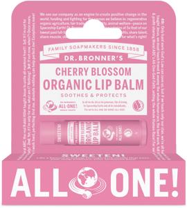 Dr Bronner Cherry Blossom Organic Lip Balm produkt bild