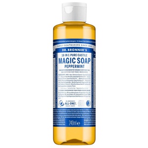 Dr. Bronner Magic Soap Peppermint 240ml produktbilde