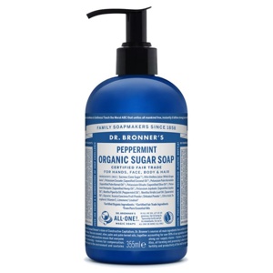 Peppermint Organic Sugar Soap 355 ml produkt bild