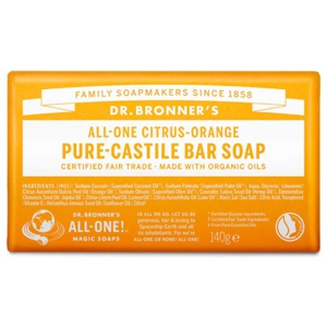 Dr. Bronner Pure-Castile Bar Soap Citrus produktbillede