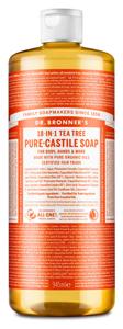 Dr Bronner Pure Castile Liquid Soap Tea Tree 945 ml produkt bild