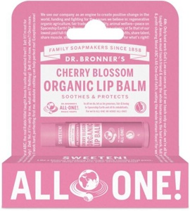Dr. Bronner's Organic Lip Balm Cherry Blossom produktbillede