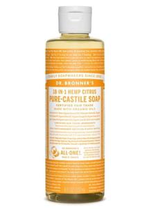 Dr.Bronner's Pure Castile Liquid Soap Citrus-Orange, 240 ml produkt bild