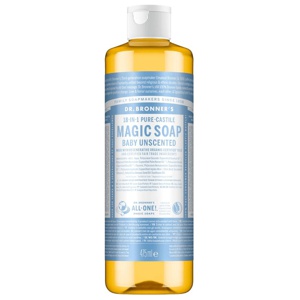 Dr. Bronner's Magic Soap Baby Unscented 475 ml produktbilde
