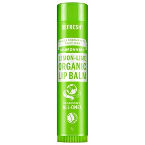 Dr. Bronner's Organic Lip Balm Lemon-Lime 4g produktbilde