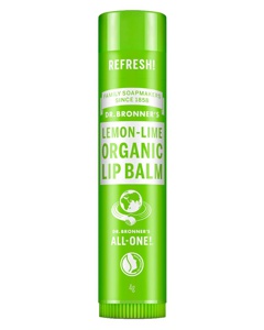 Dr. Bronner's Organic Lip Balm Lemon-Lime produktbillede
