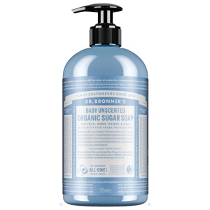 Dr. Bronner's Organic Pump Soap Baby Mild (Unscented) produktbillede