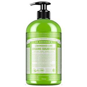 Dr. Bronner's Organic Pump Soap Lemongrass-Lime produktbillede