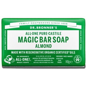 Dr. Bronner's Pure-Castile Bar Soap Almond produktbillede