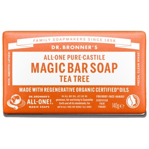Dr. Bronner's Pure-Castile Bar Soap Tea Tree produktbillede