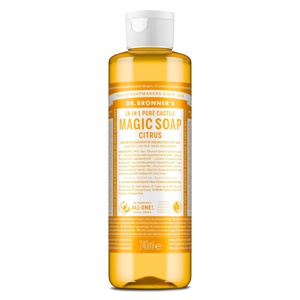 Dr. Bronner's Pure-Castile Soap Citrus-Orange produktbillede