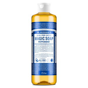 Dr. Bronner's Castile Soap Peppermint 475 ml produktbillede