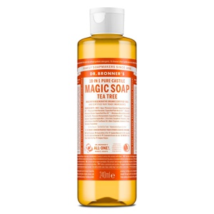 Dr. Bronner's Castile Soap Tea-Tree 240 ml produktbillede