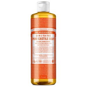 Dr. Bronner’s Tea Tree Liquid Soap 475 ml produkt bild