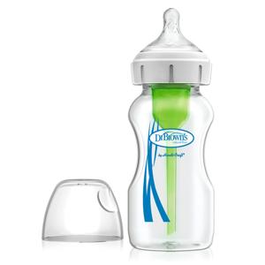 Dr.Brown Glass Wide-Neck Options+ Flaska, 1-Pack Nappflaska 1 st produkt bild