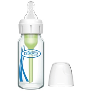 Dr. Brown's Option+ Narrow Glassflaske Standard, 120 ml produktbilde