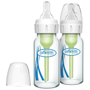 Dr. Brown's Option+ Narrow Glassflaske Standard, 2 x 120 ml produktbilde