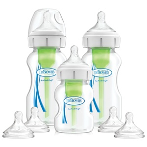 Dr Brown's Options+ Nappflaska Bred Hals Startset produkt bild