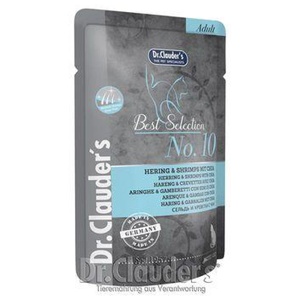 Dr. Clauder's Best Selection No 10 Hering & Shrimps mit Chia Produktbild