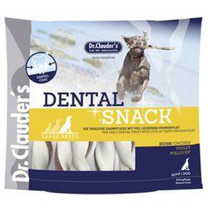 Dr. Clauder's Dental Snack Huhn - Large Breed - 2x 500g Produktbild