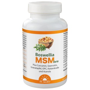 BOSWELLIA MSM forte Dr.Jacob's Tabletten Produktbild