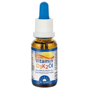 VITAMIN D3K2 Öl 800 I.E.+20 μg D3+K2 Dr.Jacob's Produktbild