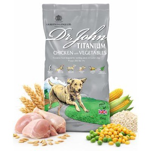 Dr John Reich an Huhn mit Gemüse Titanium 4 kg Produktbild