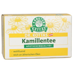 Dr. Kottas Kamillentee Filterbeutel 20 Stück Produktbild