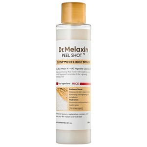 Dr. Melaxin Peel Shot Glow white Rice Toner - 200 ml. produktbillede