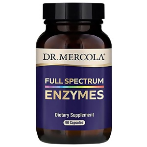 Dr. Mercola Full Spectrum Enzymes 90 kapslar produkt bild