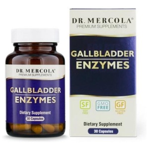 Dr Mercola Gallbladder Enzymes, 30 kaps produkt bild