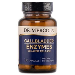 Dr Mercola Gallbladder Enzymes 30 kapsler produktbillede