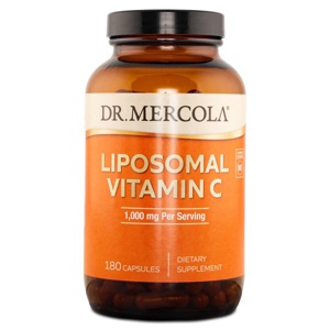 Dr. Mercola Liposomal Vitamin C 180 kapsler produktbillede