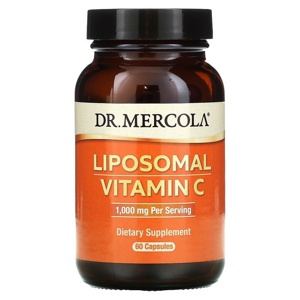 Dr. Mercola Liposomal Vitamin C 60 kapsler produktbillede