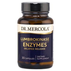 Dr. Mercola Lumbrokinase 30 kapslar produkt bild