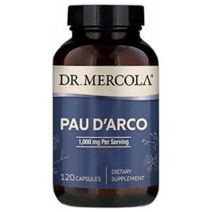 Dr Mercola Pau D arco 120 kapsler produktbillede