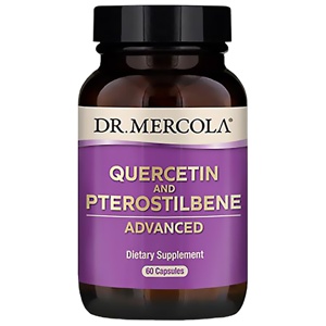 Dr Mercola Quercetin & Pterostilben, 60 kaps produkt bild