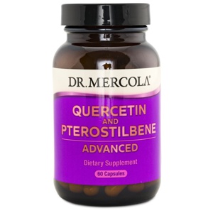 Dr Mercola Quercetin & Pterostilben 60 kapsler produktbillede