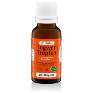 Dr. Muches Ingwer Tropfen 20 ml Tropfen Produktbild