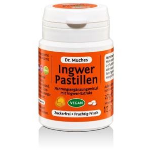 Dr. Muches Ingwerpastillen 27 g Pastillen Produktbild