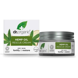 Dr. Organic 24 hr Rescue creme Hemp oil - 50 ml. produktbillede