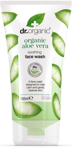 Dr. Organic Aloe Vera Soothing Face Wash - 150 ml. produktbillede