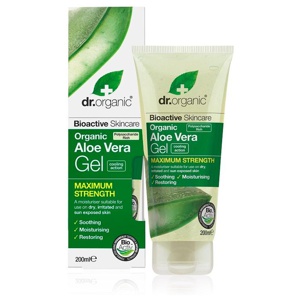 Dr Organic Aloe Vera Gel, 200 ml produkt bild