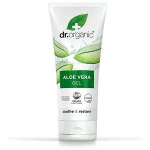 Dr Organic aloe vera gel maximum strength 200 ml produktbilde