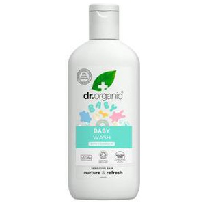 Dr. Organic Baby Wash - 250 ml produktbillede